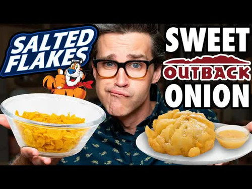Salty Sweet Food vs. Sweet Salty Food Taste Test still
