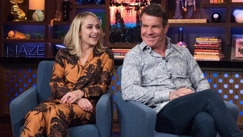 Jemima Kirke & Dennis Quaid still