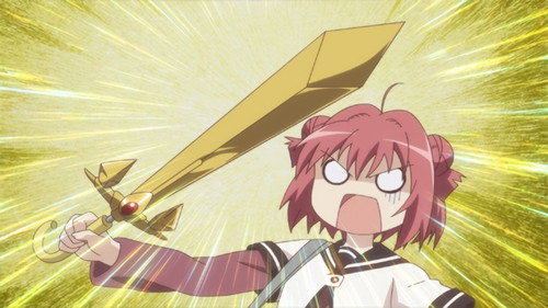 YuruYuri: Happy Go Lily Season 1 Episode 1 - Middle School Debut!