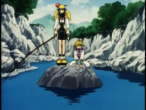 Saber Marionette J Season 1 Episode 21 - The Big Barbecue Party of Darkness and Light