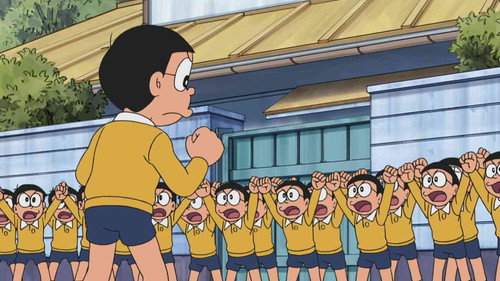 Nobita no Danball Uchuu Station still