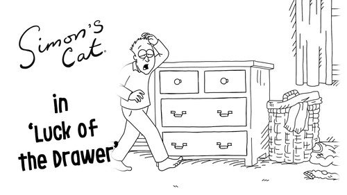 Simon's Cat Season 16 Episode 2 - Luck of the Drawer