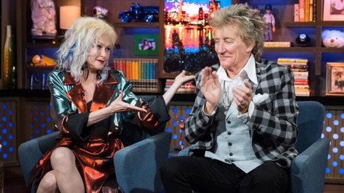 Cyndi Lauper & Rod Stewart still