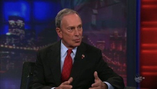 Mayor Michael Bloomberg still