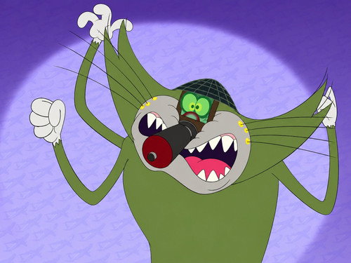 Oggy and the Cockroaches Season 2 Episode 78 - Take Cover