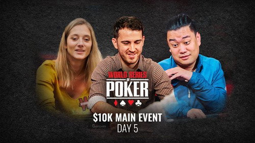 WSOP 2022 Main Event Day 5 still