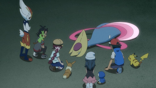 Pokémon Season 24 Episode 27 - A Midsummer Night's Light!