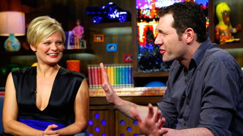 Martha Plimpton & Billy Eichner still