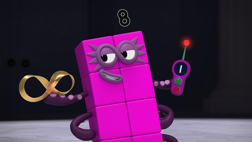 Numberblocks Season 8 Episode 25 - Octonaughty and the Fractionator