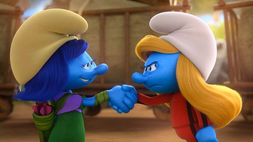 Loosened Smurf still