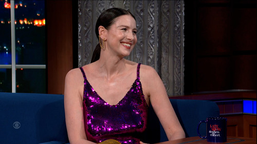 The Late Show with Stephen Colbert Season 7 Episode 70 - Keanu Reeves, Caitriona Balfe