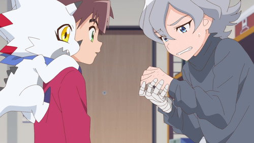 Digimon Ghost Game Season 1 Episode 12 - Chain Letter