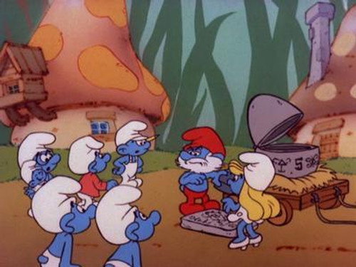 The Smurfs' Time Capsule still