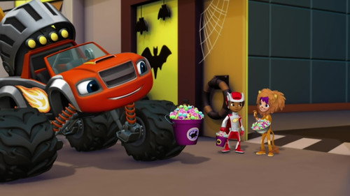 Blaze and the Monster Machines Season 2 Episode 3 - Truck or Treat!