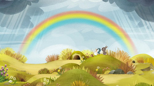 Rainbow still