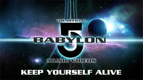 "Keep Yourself Alive" Music Video still