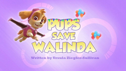 Pups Save Walinda still