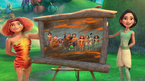 The Croods: Family Tree Season 4 Episode 3 - Growing Paints