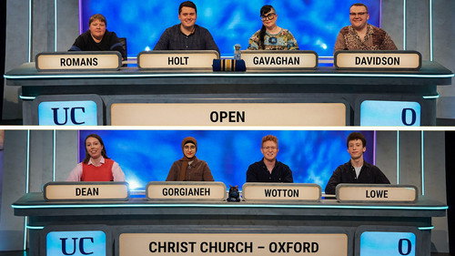Open University v Christ Church, Oxford still
