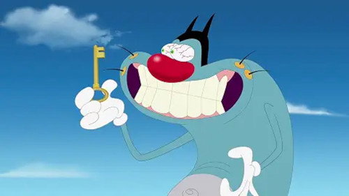 Oggy and the Cockroaches Season 6 Episode 69 - Locked Out