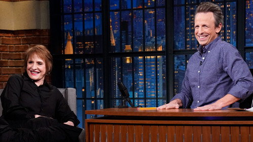 Late Night with Seth Meyers Season 9 Episode 41 - Patti LuPone, James Acaster, Joy Crookes