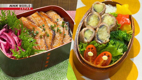 BENTO EXPO Season 5 Episode 18 - Buta-don Bento & Nasu Meat Roll Bento
