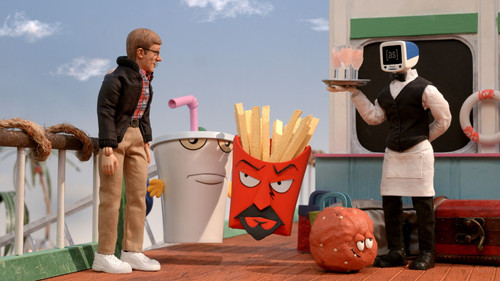 The Robot Chicken Adult Swim Special still