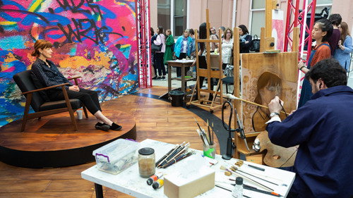 Portrait Artist of the Year Season 5 Episode 7 - Angela Griffin, Gina McKee & Jamael Westman