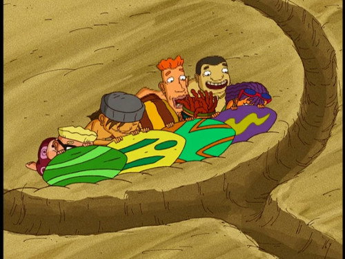 Rocket Power Season 1 Episode 32 - The Great Sandcastle Race
