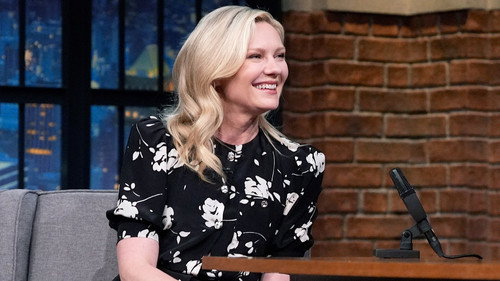 Late Night with Seth Meyers Season 13 Episode 9 - Kirsten Dunst, Tony Shalhoub