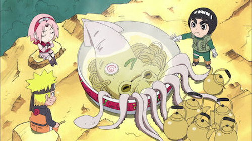 NARUTO Spin-Off: Rock Lee & His Ninja Pals Season 1 Episode 12 - The No-Ninjutsu Lifestyle! / I Want to Share an Umbrella with Sakura