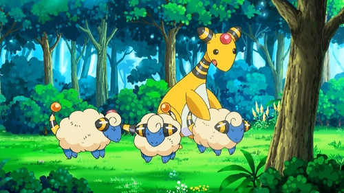 Pokémon Season 16 Episode 16 - The Light of Floccesy Ranch!
