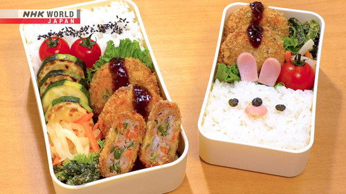 BENTO EXPO Season 7 Episode 8 - Kakiage Sandwich Bento & Veggie Menchi-Katsu Bento