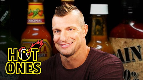 Hot Ones Season 30 Episode 17 - Rob Gronkowski Breaks the Gronk-O-Meter While Eating Spicy Wings