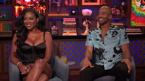 Kenya Moore & Matt James still