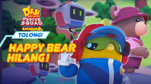 Didi & Friends Rescue Squad Season 1 Episode 12 - Tolong! Happy Bear Hilang!