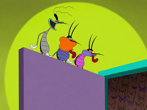 Oggy and the Cockroaches Season 2 Episode 25 - Copy Cat