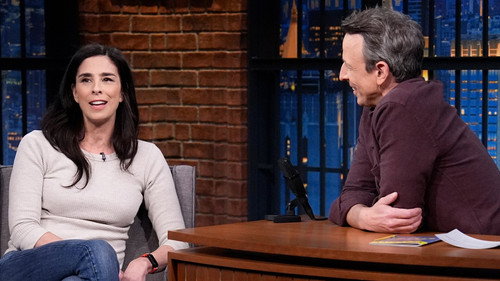 Late Night with Seth Meyers Season 13 Episode 54 - Sarah Silverman, Mark Strong