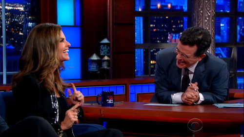 The Late Show with Stephen Colbert Season 1 Episode 13 - Andrew Sullivan, Maria Shriver, Jim Gaffigan, Archbishop Thomas Wenski, YMCA Jerusalem Youth Chorus, the Choir of St. Jean Baptiste