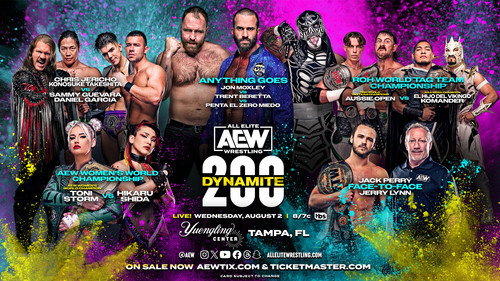 All Elite Wrestling: Dynamite Season 5 Episode 31 - August 2, 2023 - 200th