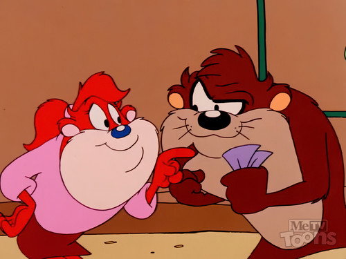 Taz-Mania Season 4 Episode 21 - Ticket Taker Taz