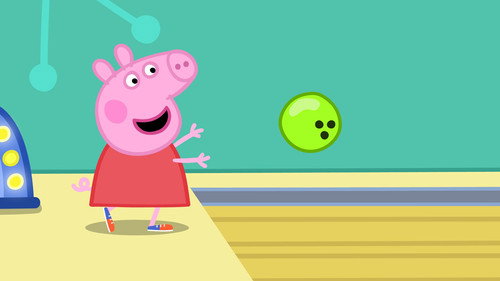 Peppa Pig Season 7 Episode 60 - Bowling