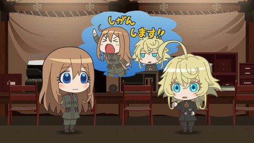 Youjo Shenki: Mini-Episode 01 still