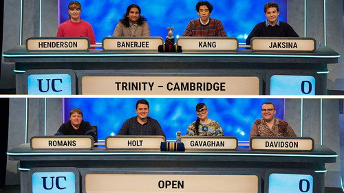 University Challenge Season 53 Episode 27 - Trinity College, Cambridge v Open University