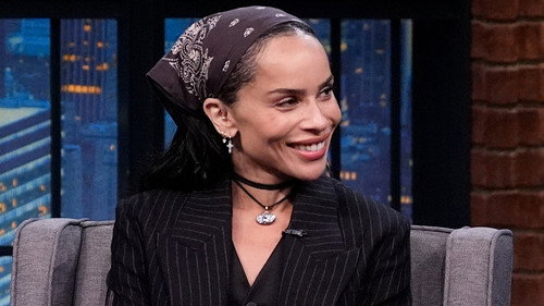 Late Night with Seth Meyers Season 12 Episode 128 - Zoë Kravitz, Ariana Madix, Chef Josh Capon