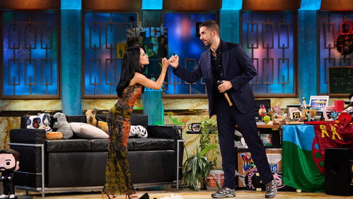 Becky G and Javier Coronas still