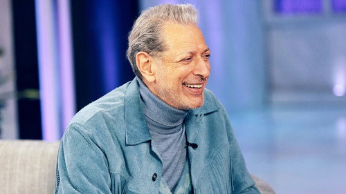 Jeff Goldblum, Chase Stokes, Megan Piphus still