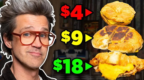 Frozen vs. Fast vs. Fancy Food Taste Test still