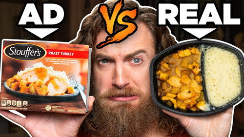 Good Mythical Morning Season 21 Episode 5 - Frozen Food Ads vs. Real Life Food (Test)