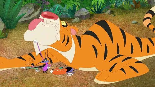 Oggy and the Cockroaches Season 5 Episode 17 - The Tiger Hunt